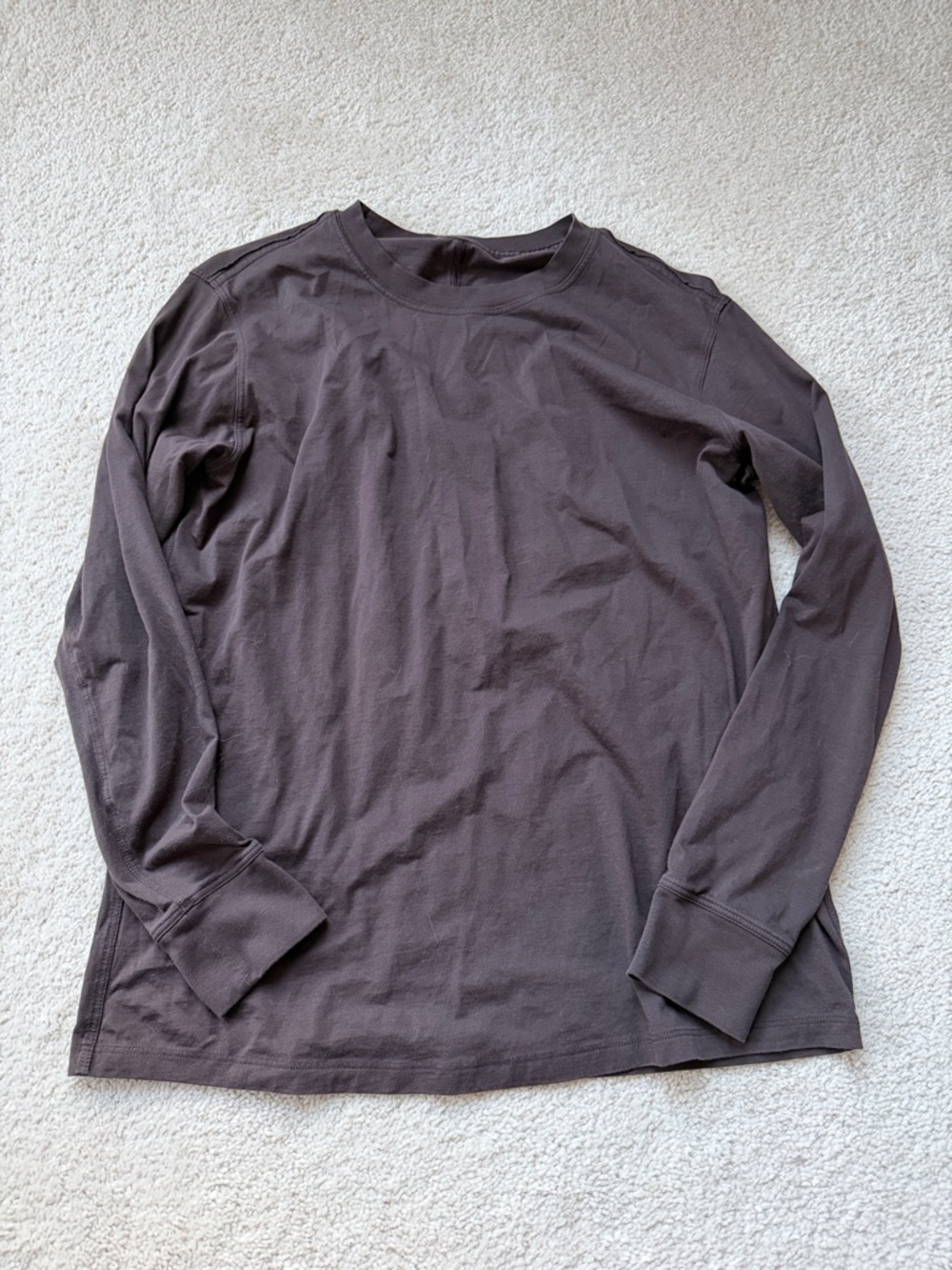 Lululemon All Yours long sleeve in Espresso Sz 4